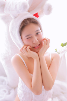 夹好去上学不能掉出来的